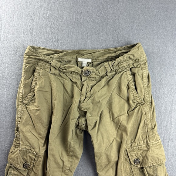 James Perse Pants Men's 32x35* Green Cargo Utility Military Designer Pockets - Picture 3 of 12